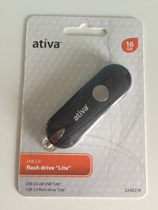 ativa 16gb usb
