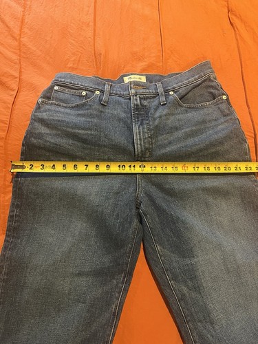 Madewell The Perfect Vintage Straight Jean NWT Supermodel Size 32 #90s - Picture 7 of 12