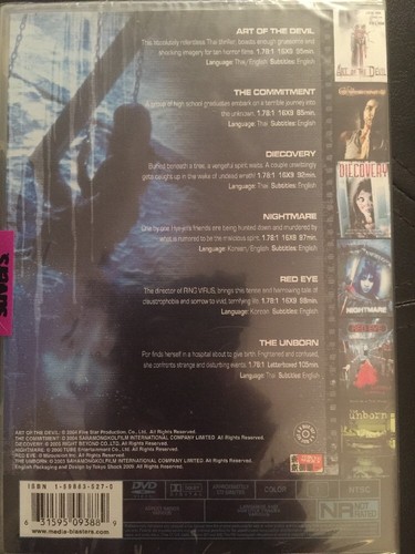 Nightmares from Asia Art of Devil Nightmare Red Eye Unborn … New 6 DVD Box Set - Picture 2 of 2