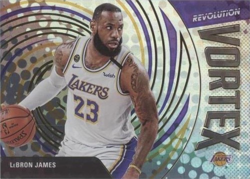 Panini Select Basketball 2020-21 LeBron James Lakers Prizm Card
