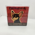 Thirstystone Chihuahua Absorbant Drink Coasters Set Of 4 Made In USA NEW