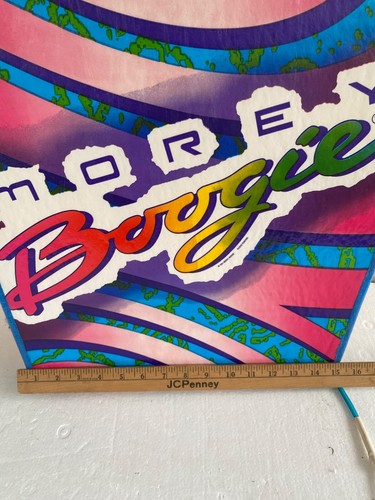 Morey Body Boogie Board 1991 41" Blue Geometric Abstract Trippy Design - Picture 6 of 14