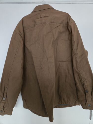Duluth Trading Size 2XL /Tall Heavy Canvas Snap Button Lined Jacket - Picture 2 of 14