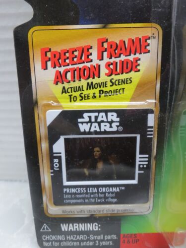 1997 Star Wars POTF Freeze Frame Princess Leia Organa in Ewok Celebration Outfit - Picture 2 of 6