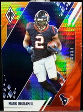 2021 Panini Phoenix Mark Ingram II Fire Burst Fanatics Box Set Texans B135