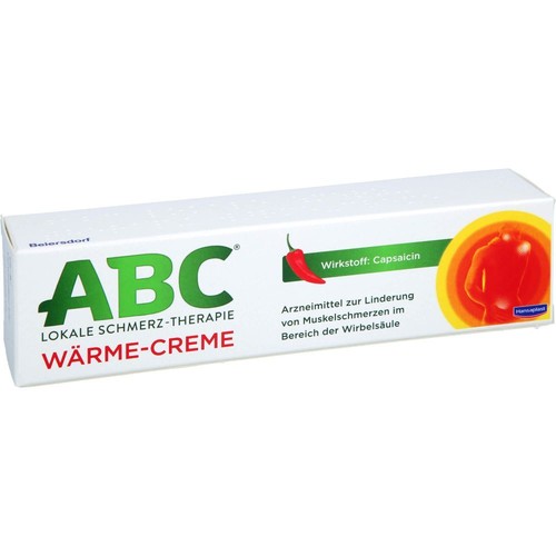 ABC Wärme-Creme Capsicum Hansaplast med 50 g PZN 02295815 - Bild 5 von 6