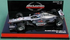 WOW EXTREMELY RARE McLaren MP4/16 MB Hakkinen Silverstone 2001 1:43 Minichamps