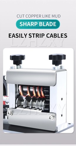 Altkabel Abisoliermaschine Automatisch Kupferkabel Schrott Recycling Legierung - Bild 10 von 32