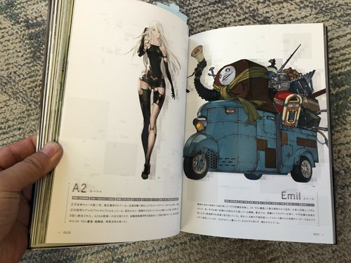 NieR:Automata world guide Art record collection SE-MOOK art - 第 4/4 張圖片
