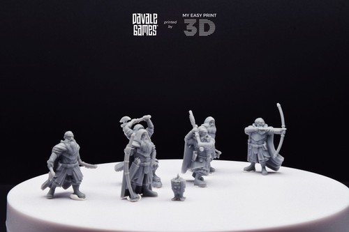 Kalak Dwarf Explorer Davale Games 3D Printed With High Quality Resin - Foto 12 di 19