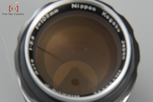 Nikon NIKKOR-P Auto 105mm f/2.5 Non Ai Lens - Picture 2 of 12