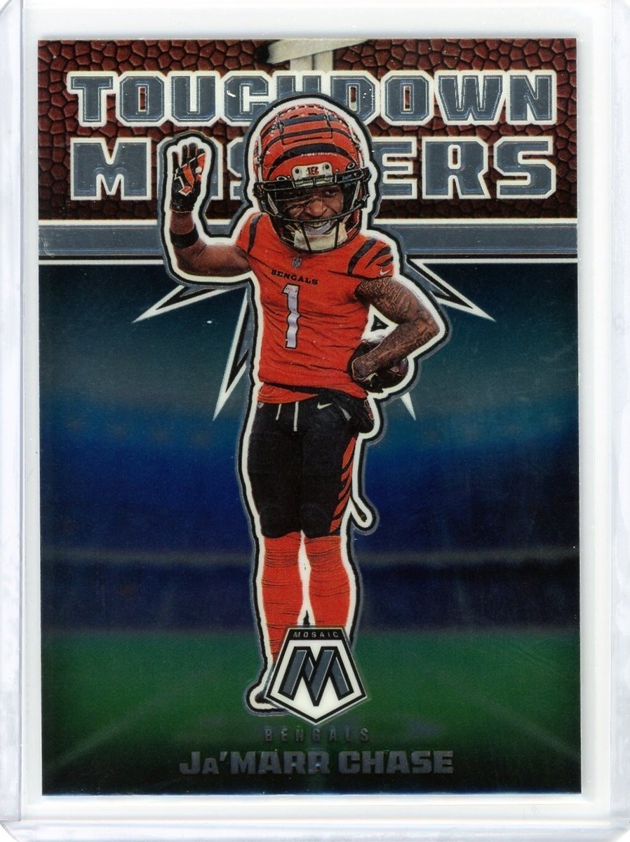 2022 Panini Mosaic Ja'Marr Chase Touchdown Masters #TD-16 Bengals