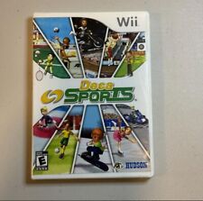 Deca Sports Video Game For Nintendo Wii Complete Case, Manual, Disc Untested
