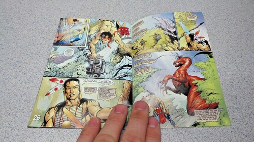 Turok Dinosaur Hunter Players Choice N64,1995 96 97 Complete Manual Comic - Picture 7 of 7