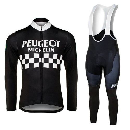 Mens team Cycling long sleeve jersey cycling jerseys and bib pants cycling pants - Picture 63 of 72