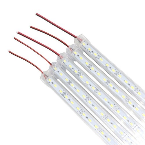 5pcs*50cm DC 12V 24V SMD 5630 LED Hard Rigid Strip Bar Light Aluminium Shell - Picture 7 of 9