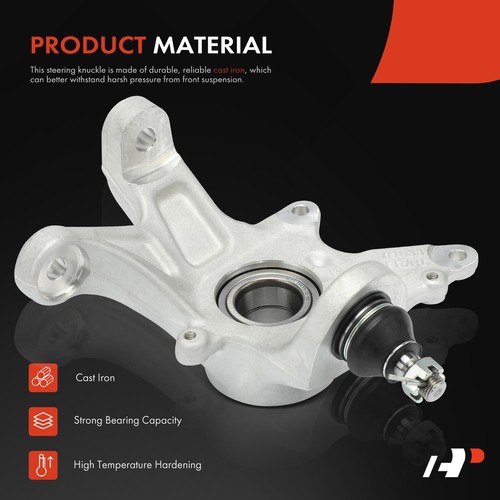 Steering Knuckle Front Left for Yamaha Grizzly 700 12-23 Grizzly 550 Kodiak 700 - Picture 4 of 9