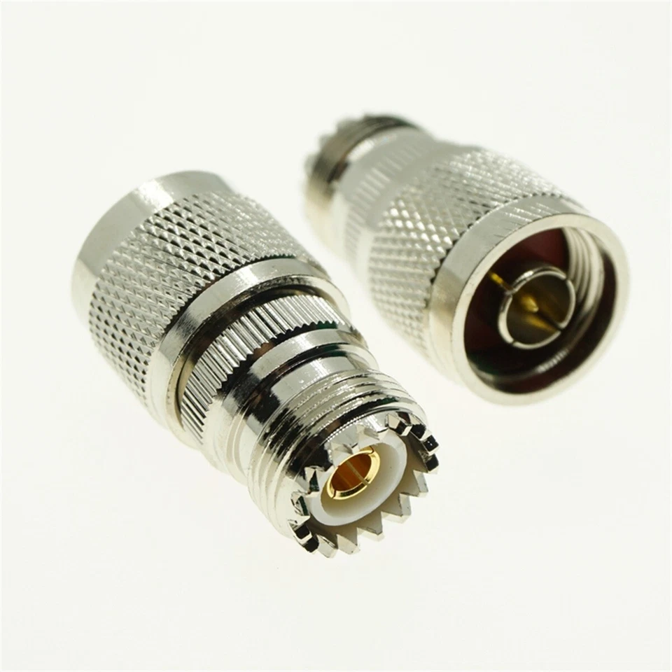 1pcs N Male Plug to UHF SO-239 SO239 Female Jack RF Connector Adapter Adaptor - Image 2 of 3