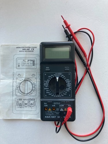 High performance RSR 1007 Digital Capacitance & Inductor Multimeter, with manual - Picture 2 of 3