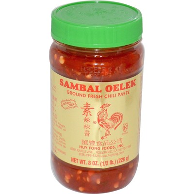 Sambal Oelek Ground Fresh Chili Paste 8oz Huy Fong Foods Rooster Brand New Stock 24463061071 Ebay