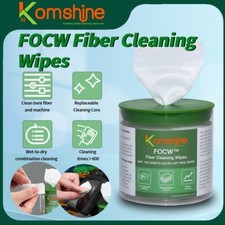 FTTH Komshine FOCW cleaning wipes over than 600 times use to clean fiber ect