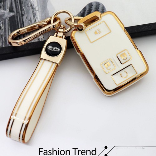 Remote Key Fob Cover Case For 2014 2015 2016 2017 Chevrolet Silverado GMC Sierra - Picture 22 of 25