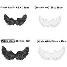 Kids Imitation Feather Angel Wings with Elastic,Straps for Party Holiday Cosplay