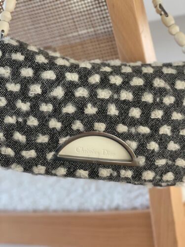 Bolso de Hombro CHRISTIAN DIOR Vintage Tweed Malice - Imagen 3 de 7
