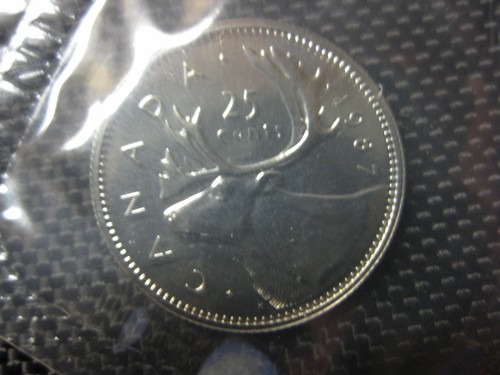 Canadian Prooflike Quarter 1987 ($0,25) - Imagen 1 de 2