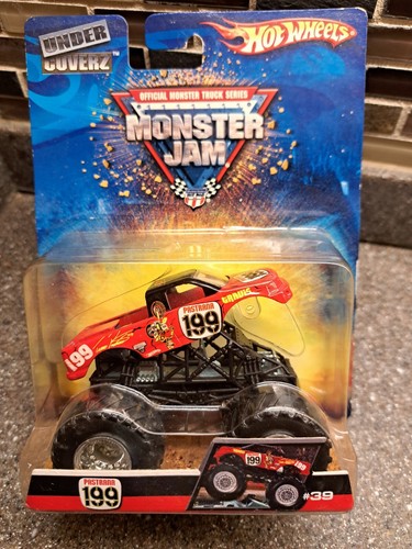 Hot Wheels Monster Jam Travis PAstrana 199 Monster Truck 1:64 Diecast Very Rare - Picture 11 of 11