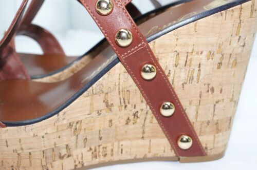 New Juicy Couture Shoes Wedge Size 9 Brown Sandals - Picture 12 of 12