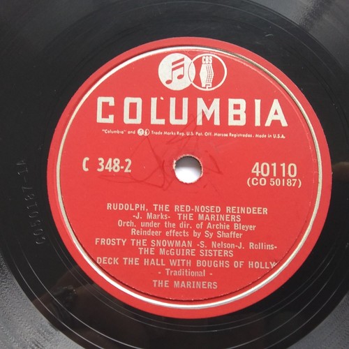 Christmas With Arthur Godfrey - Original 78RPM Columbia 4x10" Box Set 1953 C-348 - Picture 18 of 23