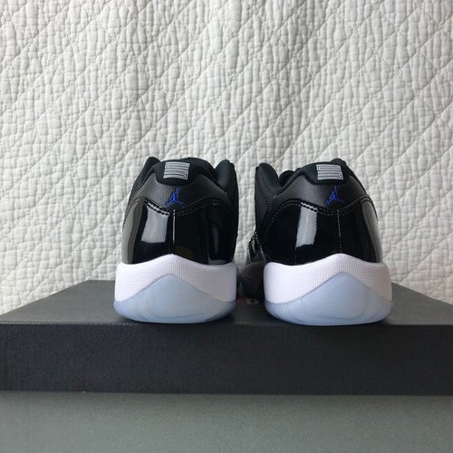 Air Jordan 11 Retro Low (GS) Shoes Youth SZ 5Y Space Jam Black FV5121-004 - Picture 6 of 12
