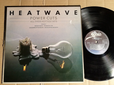 HEATWAVE - POWER CUTS - ALL THEIR HOTTEST HITS  - LP  - EUROPE / NL1982