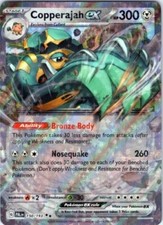 Pokemon SV Paldea Evolved DOUBLE RARE Copperajah EX 150/193 - Near Mint (NM)