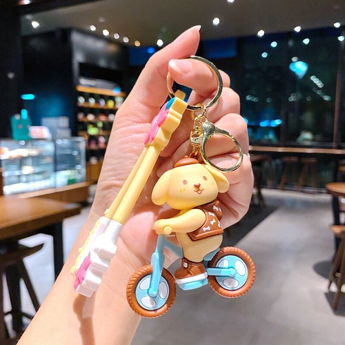 Anime Kuromi Keychain Cute Cartoon Key 3D Doll Toys Bag Pendant Game Gift - Picture 34 of 258