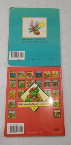 Franklin Turtle Children's Books Lot of 6 PBs By Paulette Bourgeois Acceptable - Picture 24 of 24
