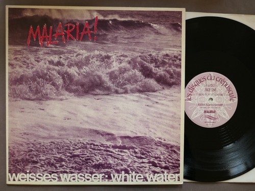 Malaria! - Weisses Wasser: White Water 12" Maxi Crépuscule TWI 067 Top EX Belge - Imagen 5 de 8