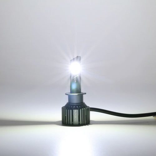 AUXBEAM H1 LED Headlight Kit Bulbs High Low Beam Super Bright 6500K White Canbus - Picture 2 of 14