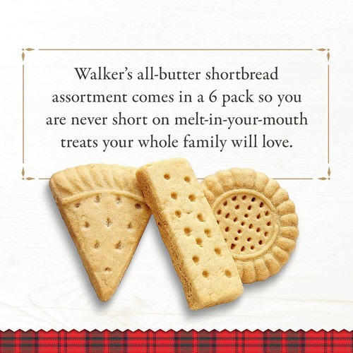 Walkers Shortbread Cookies 6 Boxes Bunch of Five Packs Scottish Treats - Picture 2 of 7