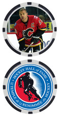 JAROME IGINLA - HOCKEY HALL OF FAMER - COLLECTIBLE POKER CHIP