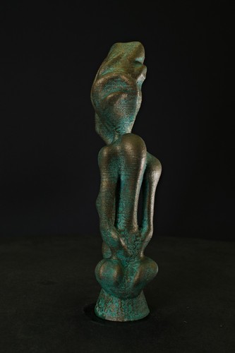 Art sculpture "Homunculus" 20cm unique Prof.em Andreas Loeschner-Gornau - Picture 3 of 13