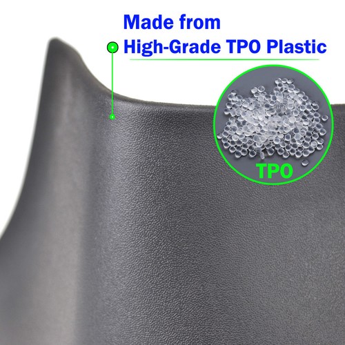US Extra Large 4x Mud Flaps For Toyota Tacoma 2024 2025 Front Rear Splash Guards - Foto 9 di 9