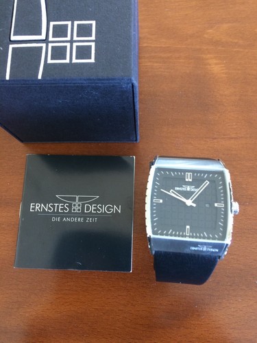 ERNSTES DESIGN U016BL Herrenuhr UVP. 155.- NEU!!! - Bild 4 von 4