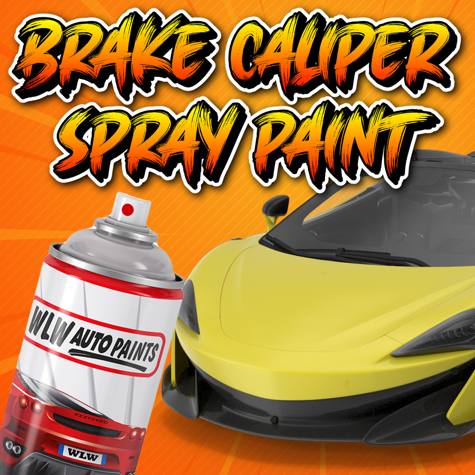 X2 PORSCHE ACID GREEN GLOSS BRAKE CALIPER PAINT High Temperature