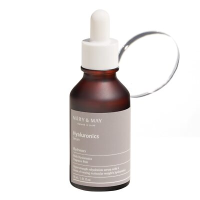 Mary & May Hyaluronics Serum 1.01 Fl Oz / 30 ml | 6 Types Hyaluronic acid