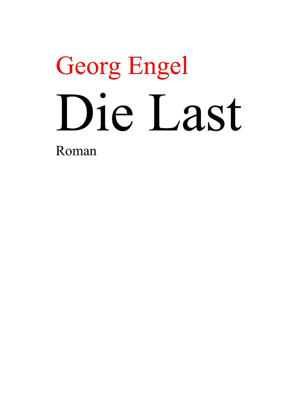 Thumbnail - Die Last | Buch | 9783736403925