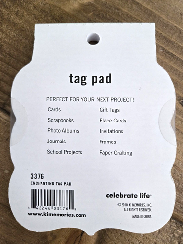 KI Memories Enchanting Journaling Tag Pad 36 Paper Cards Crafting Scrapbook New - Picture 2 of 4