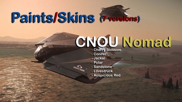 Star Citizen - Nomad Skins (7 Versions) - Paint