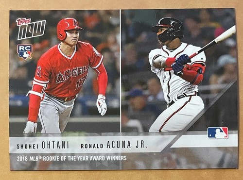 Tarjeta de novato Topps Now Shohei Ohtani 2018 versión inglés/jpn (tú eliges) LA Angels - Imagen 34 de 37